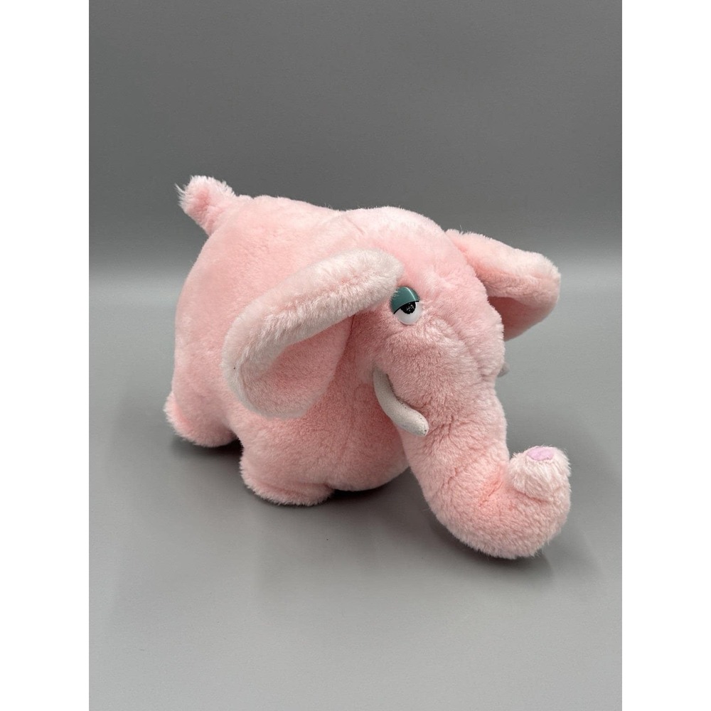 Russ Pink Elephant Plush Peanut 7 Inch Stuffed Animal